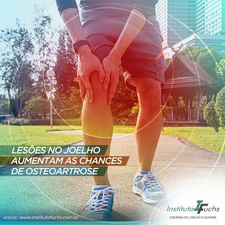 Lesões no joelho aumentam as chances de osteoartrose