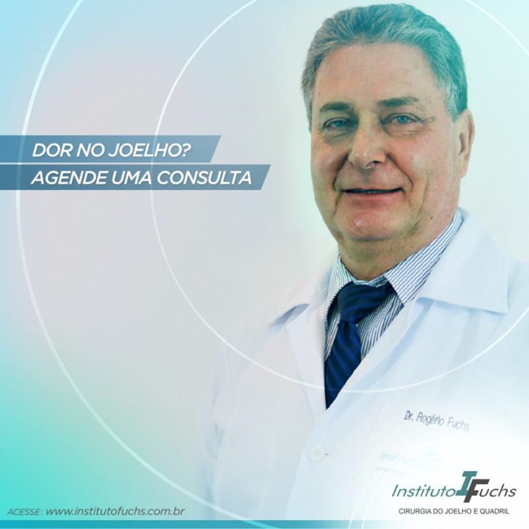 Dr. Rogério Fuchs é referência no tratamento do joelho